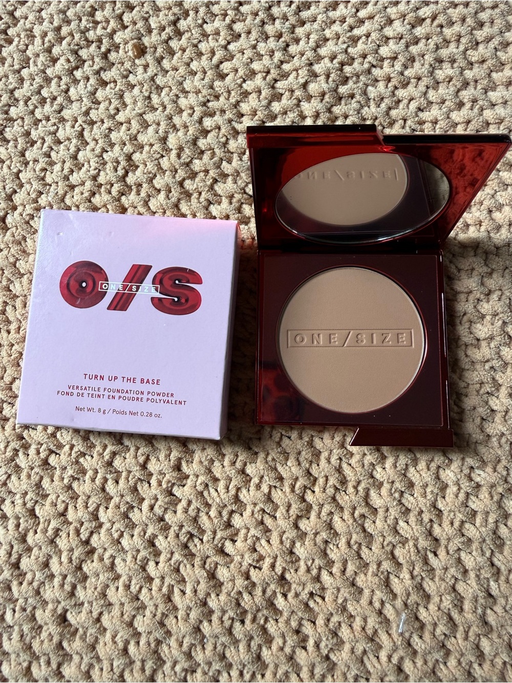 ONE/SIZE Turn Up The Base Versatile Foundation Powder - medium dark 5